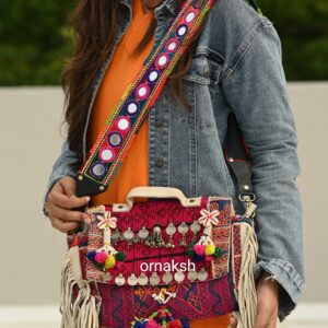 BANJARA CROSS BODY BAG PINK