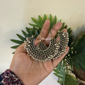 KRINA AFGHAN CHANDBALI GREEN
