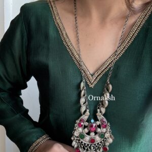 BARSHA AFGHAN LONG NECKLACE