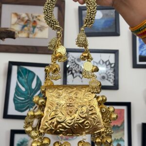 Zehra mini batwa bag golden edition