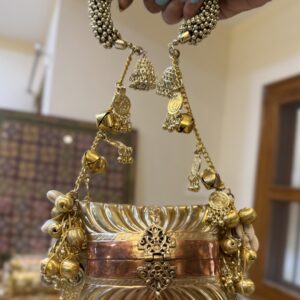 Zaish mini batwa bag golden edition
