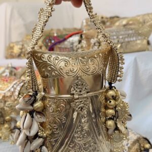 Shanaya batwa bag golden edition