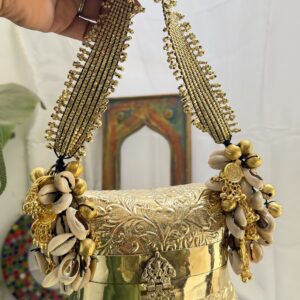 Salina mini batwa bag golden edition
