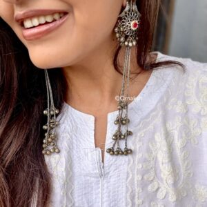 AISHA KASHMIRI EARRINGS