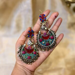 AKRITI AFGHAN EARINGS - FURIOUS FIRE