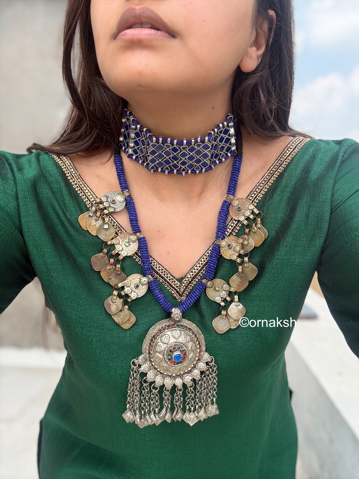VELORA AFGHAN NECKLACE COMBO